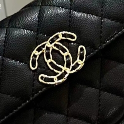 Túi Xách Chanel Small Flap Bag With Top Handle in Black